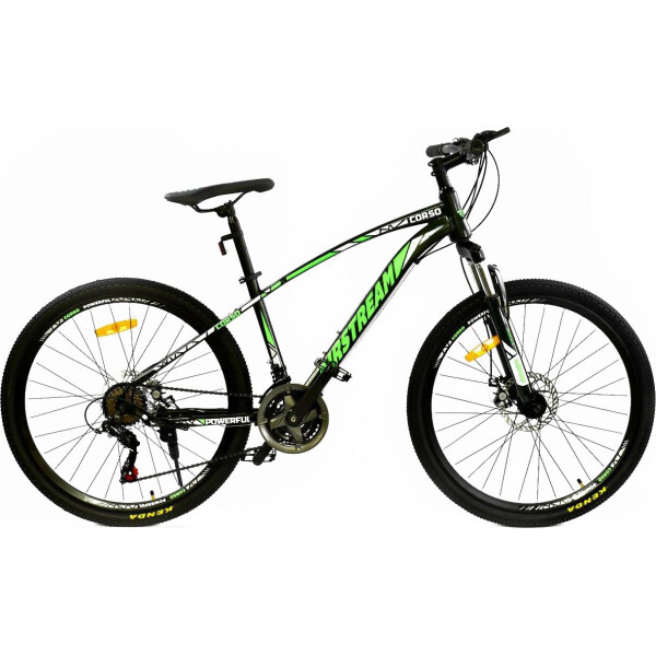 

CORSO AIRSTREAM 26"JYT 002-8099 BLACK-GREEN металлическая 21скорость