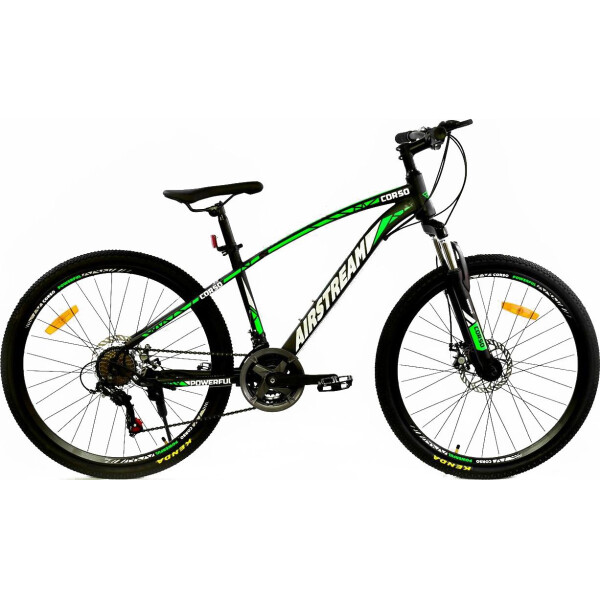 

CORSO AIRSTREAM 26"JYT 002-8047 BLACK-GREEN металлическая 21скорость