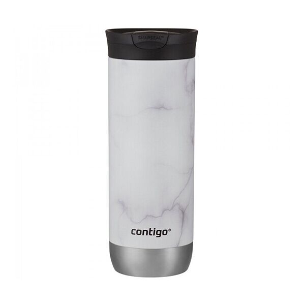 

Термокружка Contigo Huron New Couture Snapseal New White Marble (2133554) 591 мл