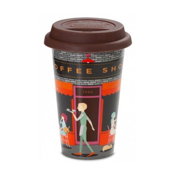 

Термокружка DeLonghi DLSC066 COFFEE SHOP 350 мл