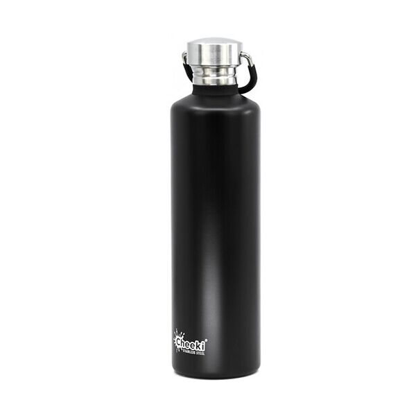 

Бутылка для воды Cheeki Classic Single Wall Matte Black (CB1000MB1) 1 л