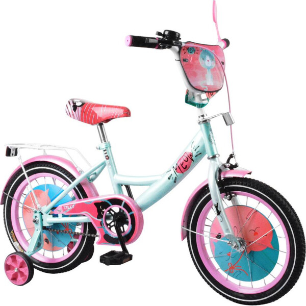 

Велосипед TILLY Meow 16 T-216218 blue + pink