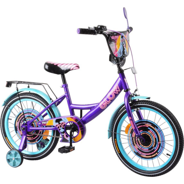 

Велосипед TILLY Glow 18 T-218213 purple + blue
