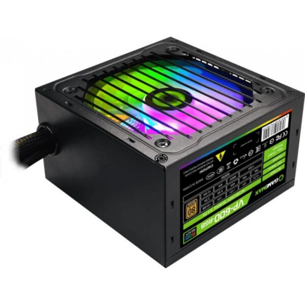 

Блок питания GAMEMAX 600W (VP-600-RGB)