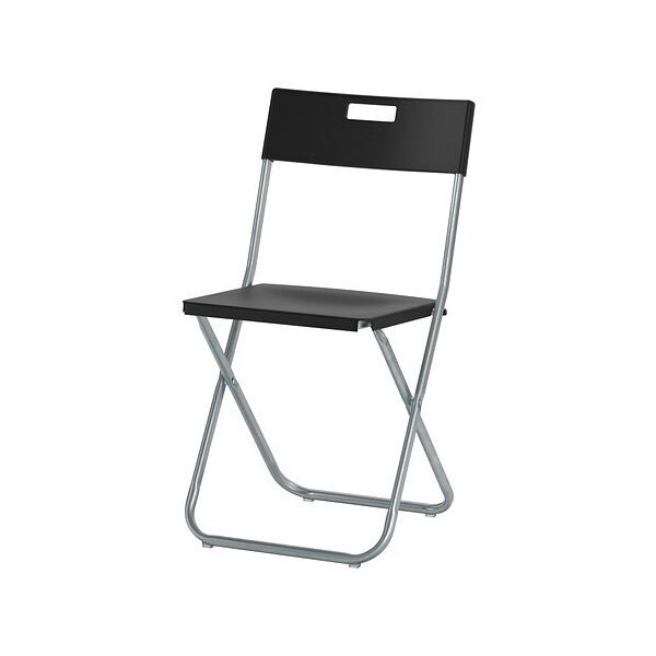 

Стул складной IKEA GUNDE черный 002.177.97