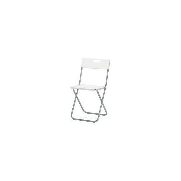 

Стул складной IKEA GUNDE белый 602.177.99