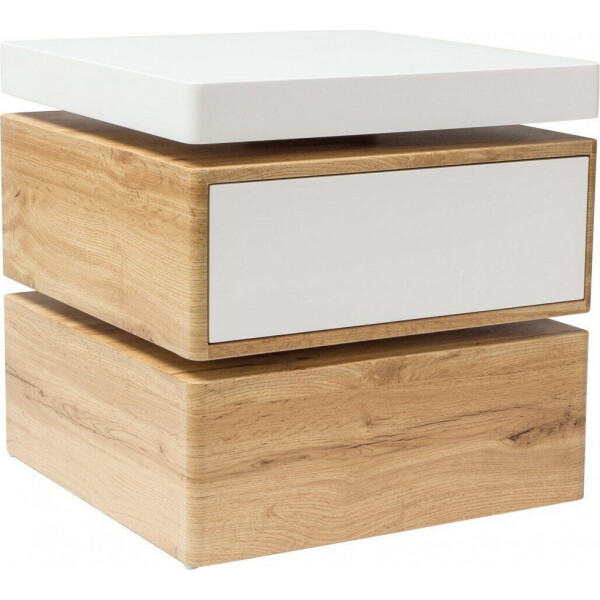 

Стол журнальный Signal RITA Белый матовый , Дуб