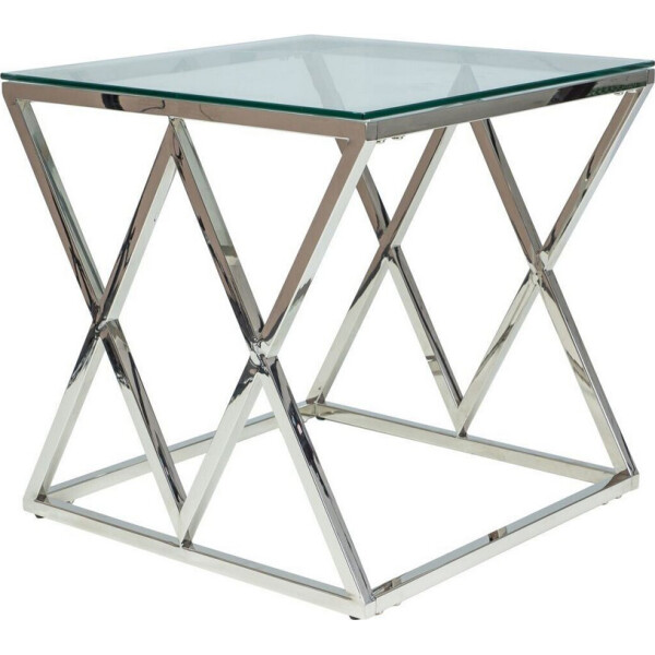 

Стол журнальный Signal ZEGNA B Серебряный