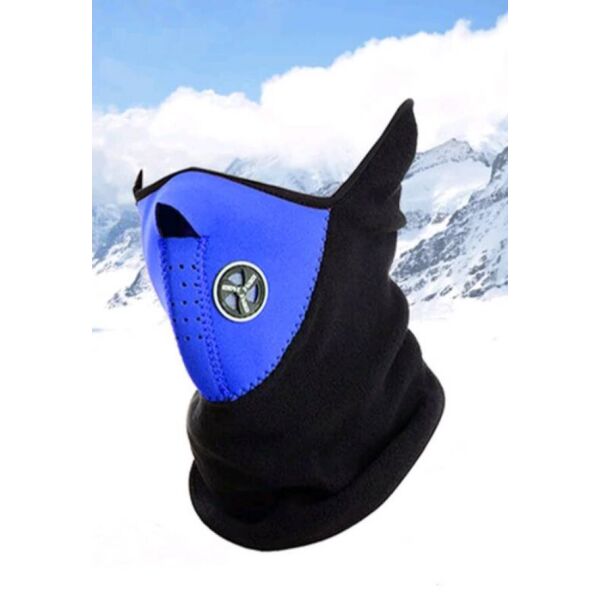 

Бафф маска флис лыжная, Унисекс Синий