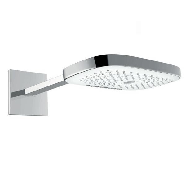 

Верхний душ Hansgrohe Raindance Select Е 300 3jet хром-белый