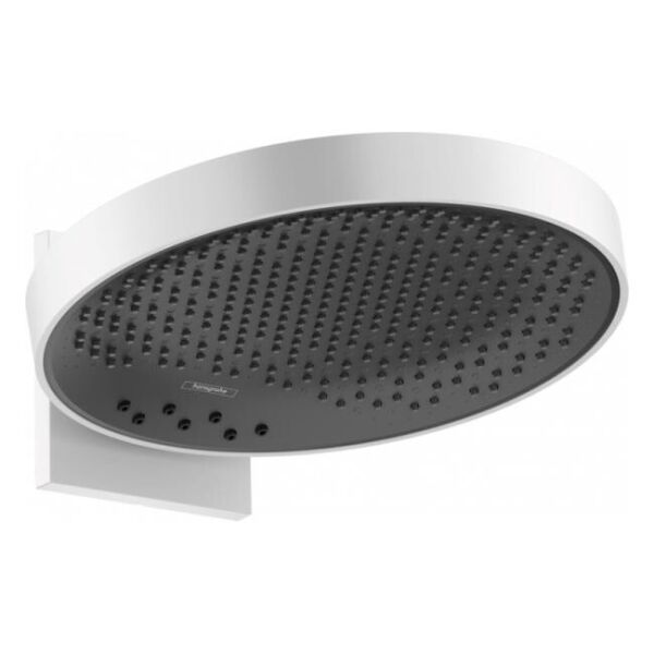 

Верхний душ HANSGROHE Rainfinity 360 3jet с настенным держателем, матовый белый