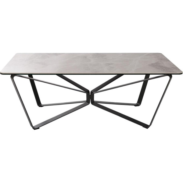 

Журнальный столик Nicolas LUTON R 125х70х44 см керамика светло-серый глянец