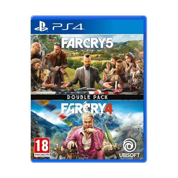

Far Cry 4 (русская версия) + Far Cry 5 (английская версия) (PS4)
