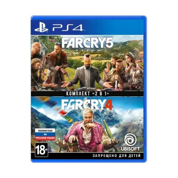 

Far Cry 4 + Far Cry 5 (русская версия) (PS4)