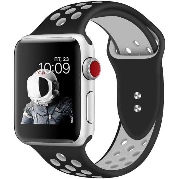 

Силиконовый ремешок Promate Oreo-38ML для Apple Watch 38-40 мм Black/White (oreo-38ml.black/white)