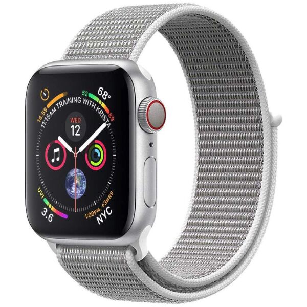 

Нейлоновый ремешок Promate Fibro-42 для Apple Watch 42-44 мм White (fibro-42.white)