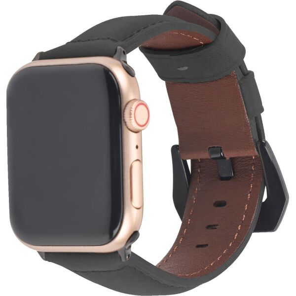 

Кожаный ремешок Promate Stitch-42ML для Apple Watch 42-44 мм Black (stitch-42ml.black)