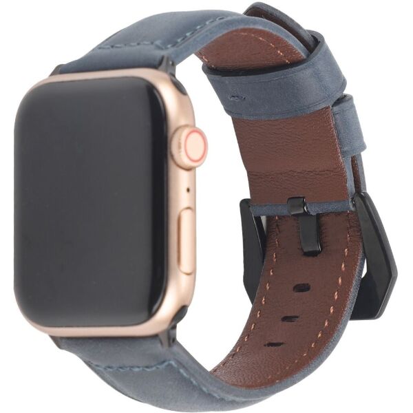 

Кожаный ремешок Promate Stitch-42ML для Apple Watch 42-44 мм Blue (stitch-42ml.blue)
