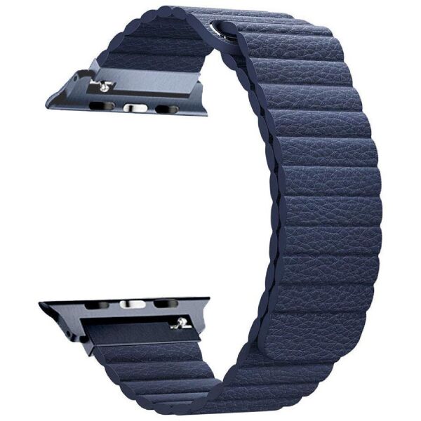 

Ремешок из эко-кожи Promate Lavish-38 для Apple Watch 38-40 мм Blue (lavish-38.blue)
