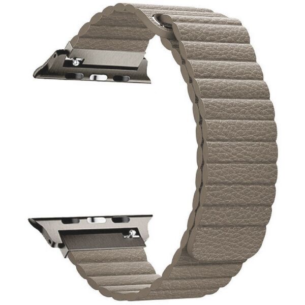 

Ремешок из эко-кожи Promate Lavish-38 для Apple Watch 38-40 мм Beige (lavish-38.beige)