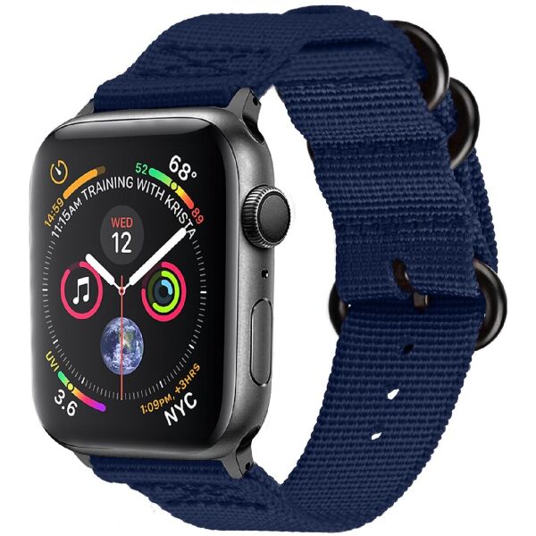 

Нейлоновый ремешок Promate Nylox-38 для Apple Watch 38-40 мм Blue (nylox-38.blue)