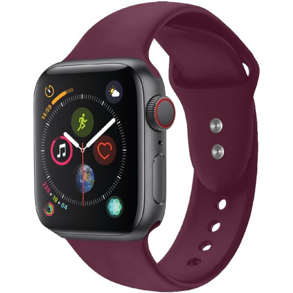 

Силиконовый ремешок Promate Oryx-38ML для Apple Watch 38-40 мм Maroon (oryx-38ml.maroon)