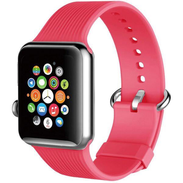 

Силиконовый ремешок Promate Silica-42 для Apple Watch 42-44 мм Pink (silica-42.pink)