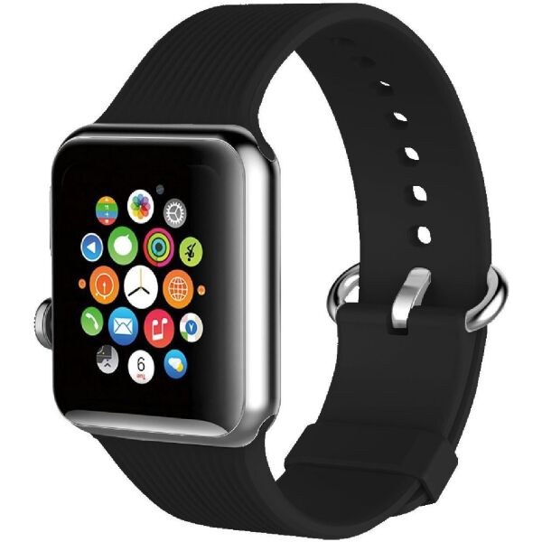 

Силиконовый ремешок Promate Silica-38 для Apple Watch 38-40 мм Black (silica-38.black)