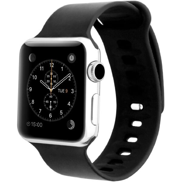 

Силиконовый ремешок Promate Rarity-42ML для Apple Watch 42-44 мм Black (rarity-42ml.black)