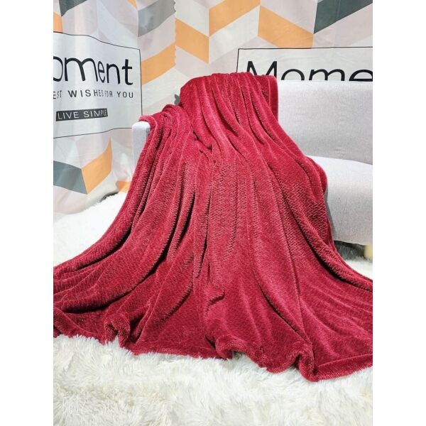 

Плед двусторонний Sherpa Ultimate 200х220см Красный