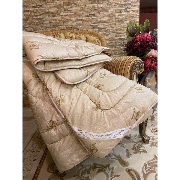 

Одеяло Pure Wool Комфорт Плюс шерстяное 180х210 Бежевый