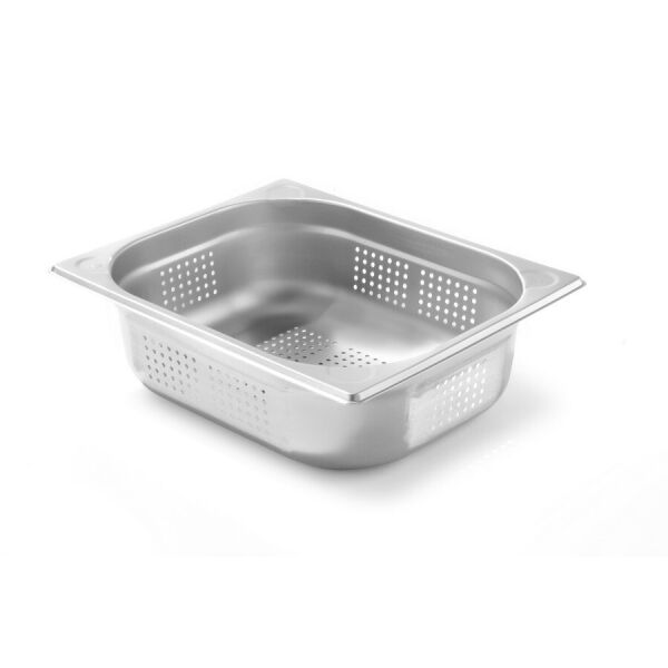 

Гастроемкость Kitchen Line GN 1/2 (H) 100 мм перфорированая Hendi 807330