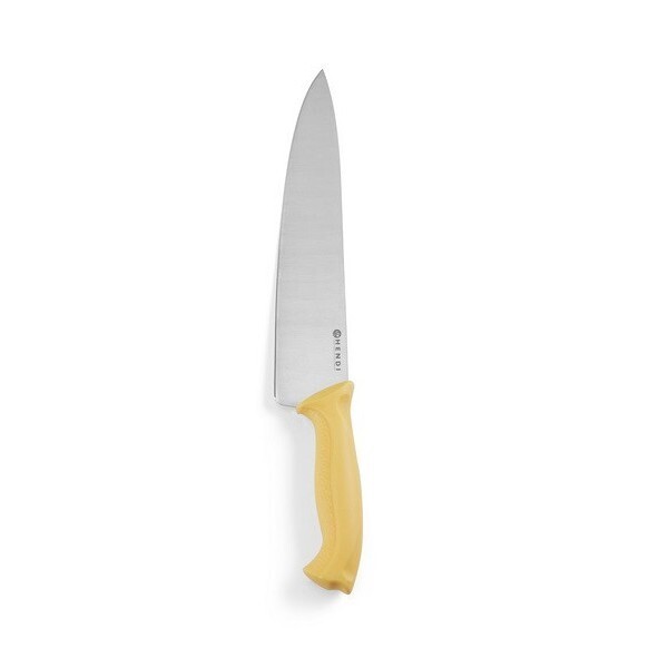

Нож HACCP для птицы с жёлтой ручкой лезвие 180 мм Hendi 842638
