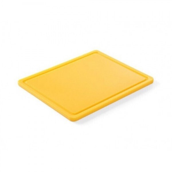 

Доска разделочная HACCP GN 1/2 260x320х12 мм жёлтая для сырой птицы Hendi 826157