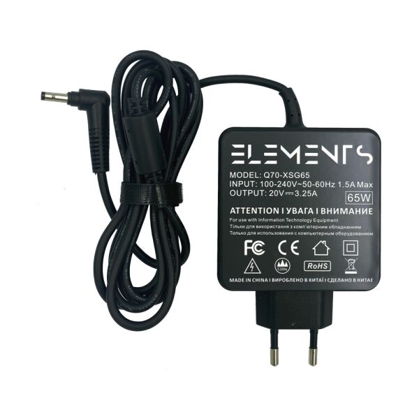 

Блок питания для ноутбука Lenovo 20V 3.25A 65W 4.0*1.7