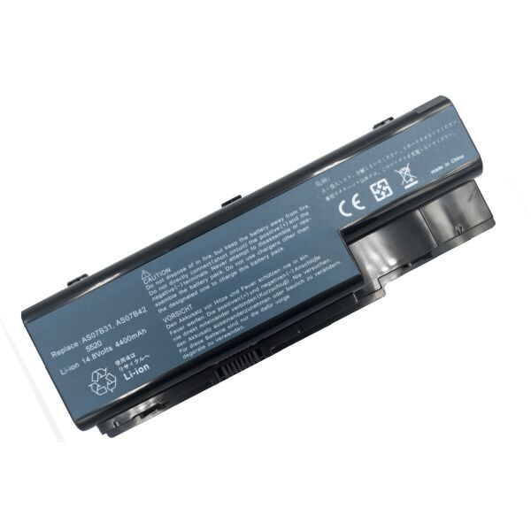 

Батарея Elements для Acer Aspire 5720 6530 6930 7738 8530 Extensa 5630 7230 7620 14.8V 4400mAh, черная
