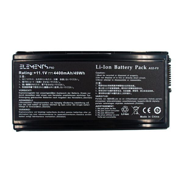 

Батарея Elements PRO для Asus F5 X50 X59 11.1V 4400mAh