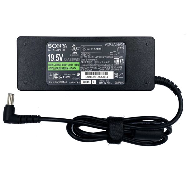 

Блок питания для ноутбука Sony 19.5V 4.7A 92W 6.5*4.4 pin
