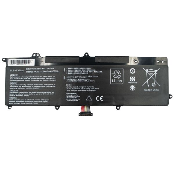 

Asus VivoBook S200 S200E X201E X201E X202 X202E 7.4V 5000mAh, черная