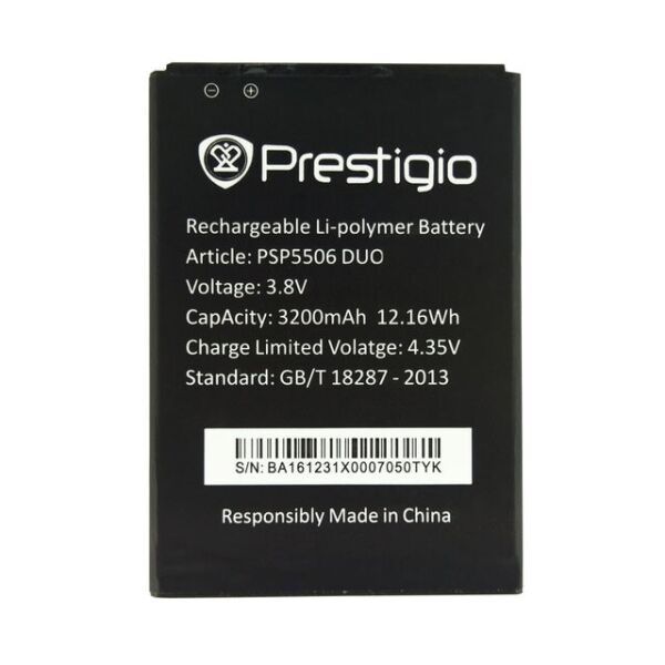 

Аккумулятор к телефону Prestigio PSP3530 Duo 2500mAh