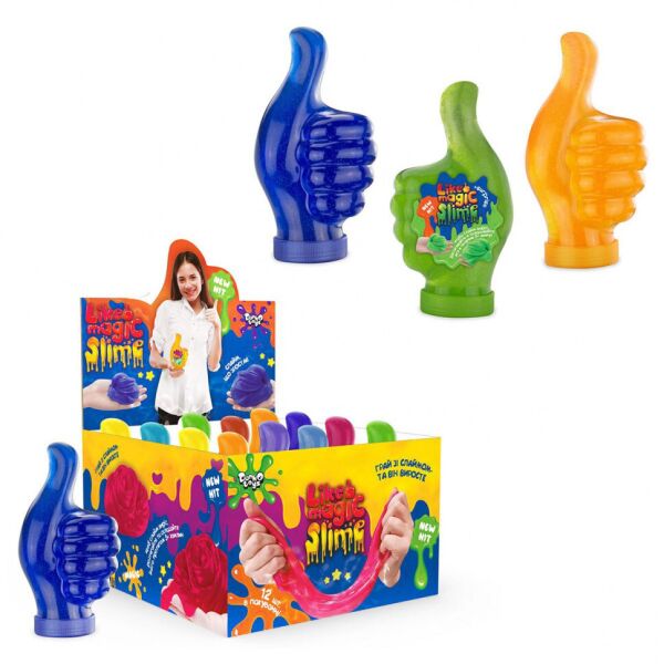 

Вязкая масса, слайм LIKE Magic Slime укр. LMS-01-01U