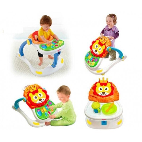 

Ходунки-каталка Первые шаги HE0802 игровой центр, 4 в 1