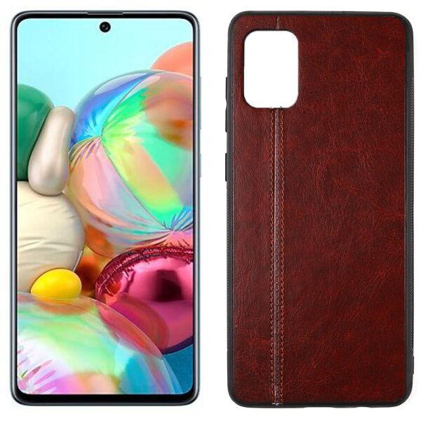 

Чехол U-Like Line series для Samsung A715 Galaxy A71 Dark Brown (30141)