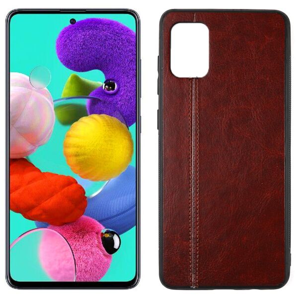 

Чехол U-Like Line series для Samsung A515 Galaxy A51 Dark Brown (30138)