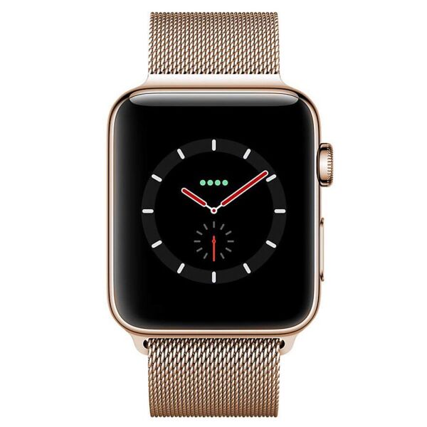 

Ремешок для Apple Watch 42/44mm Steel Milanese with Clasp Gold (28922)