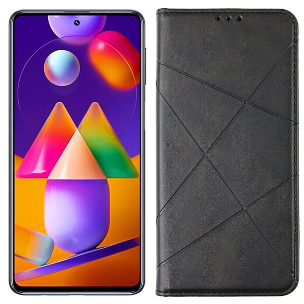 

Чехол-книжка Lines Leather for Samsung M317 Galaxy M31s Black (30999)