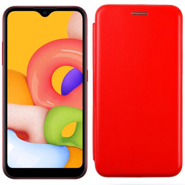 

Чехол Book Cover U-Like Best Samsung A015 Galaxy A01 2019 Red (29798)