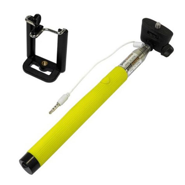 

Держатель выдвижной для selfie Monopod Z07-5S Yellow + кнопка через 3,5" (6206)