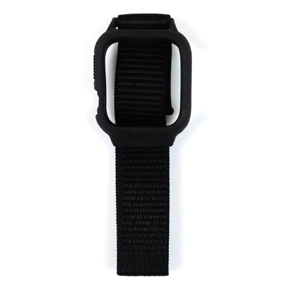 

Ремешок для Apple Watch 42/44mm Nylon Sport Loop Black + Protective Case (30785)