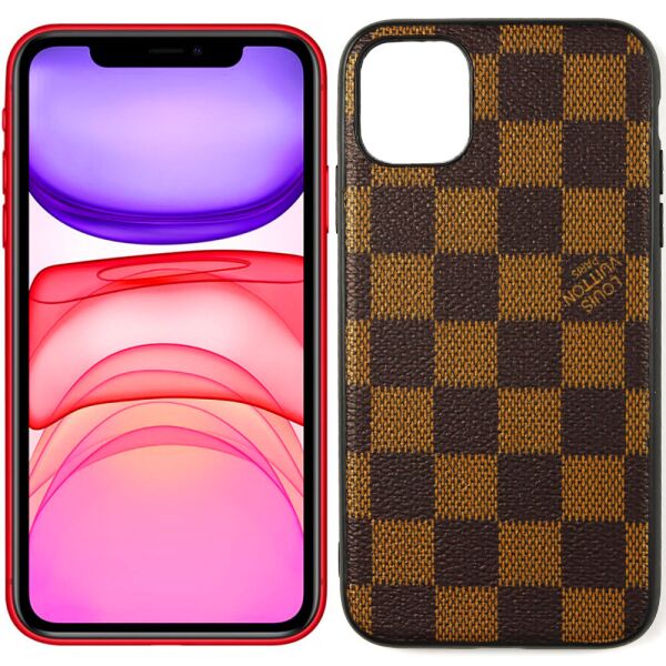

Чехол U-like Fashion для iPhone 11 LV Squares Brown (30308)